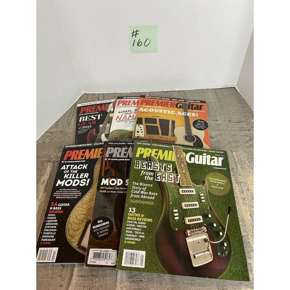 Premier Guitar Magazine Bundle #160